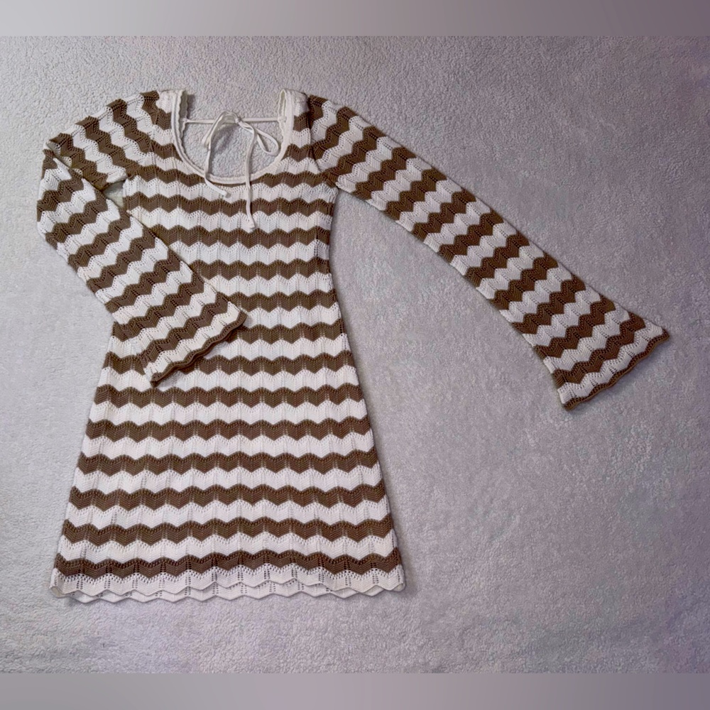 Striped Dress. Very Soft! NEVER WORN! Tags all on.